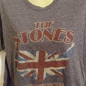 Pick 3👕 $15 Rolling Stones crop upcycle t-shirt